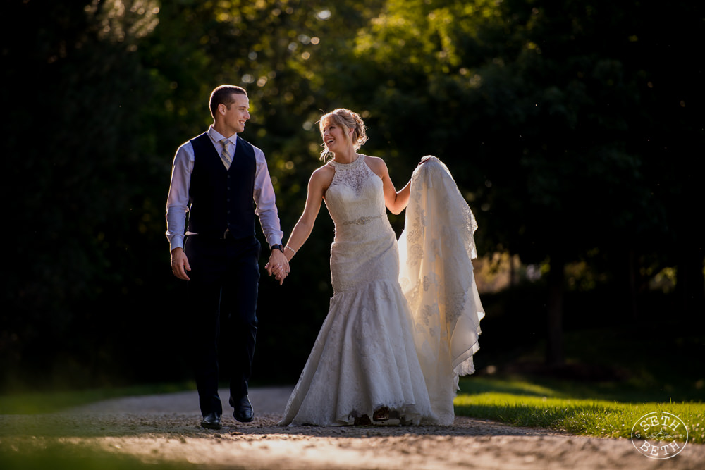 Wedding at Embassy Suites Dublin, Ohio and beautiful place for photos at Scotts Lawn Recreational Park