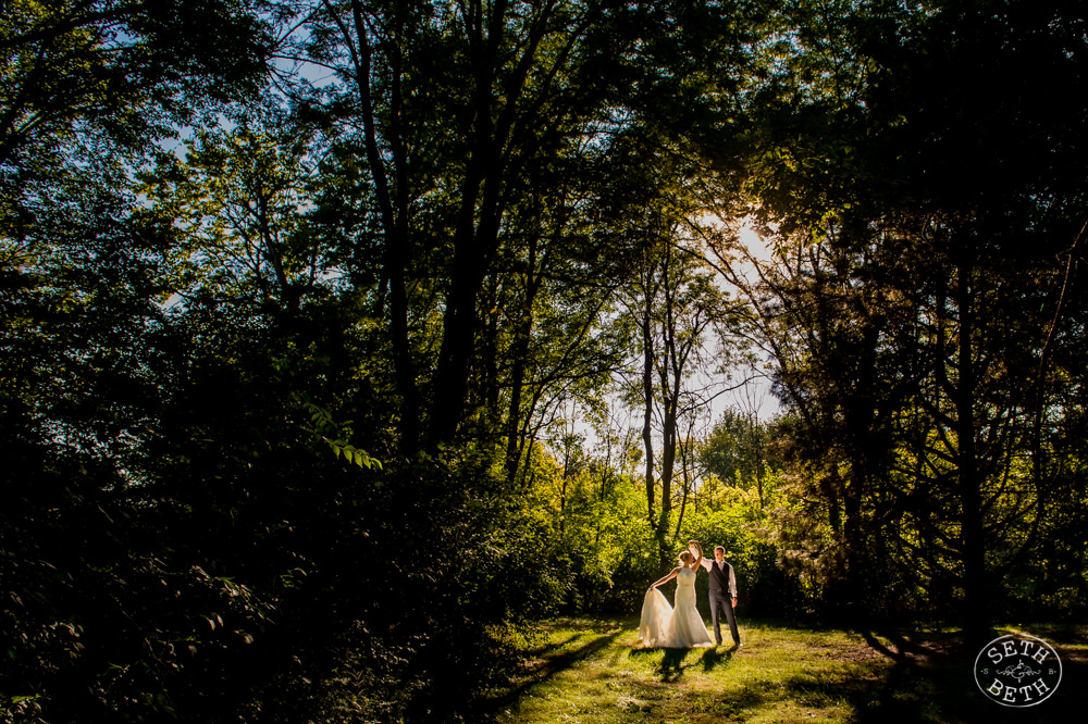 Wedding at Embassy Suites Dublin, Ohio and beautiful place for photos at Scotts Lawn Recreational Park