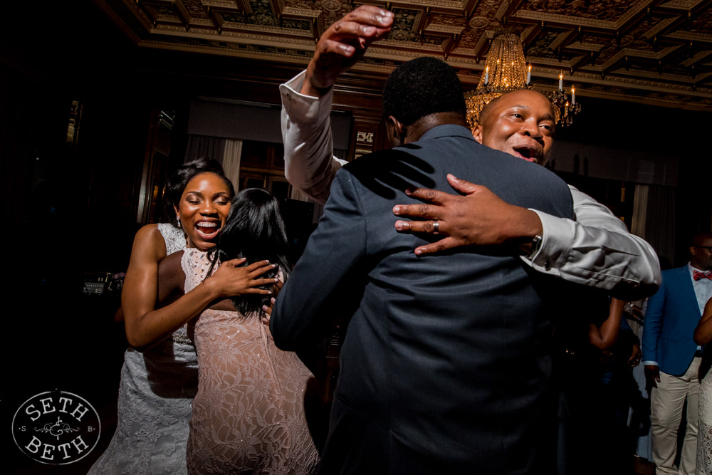 Reception Dancing at the Athletic Club of Columbus