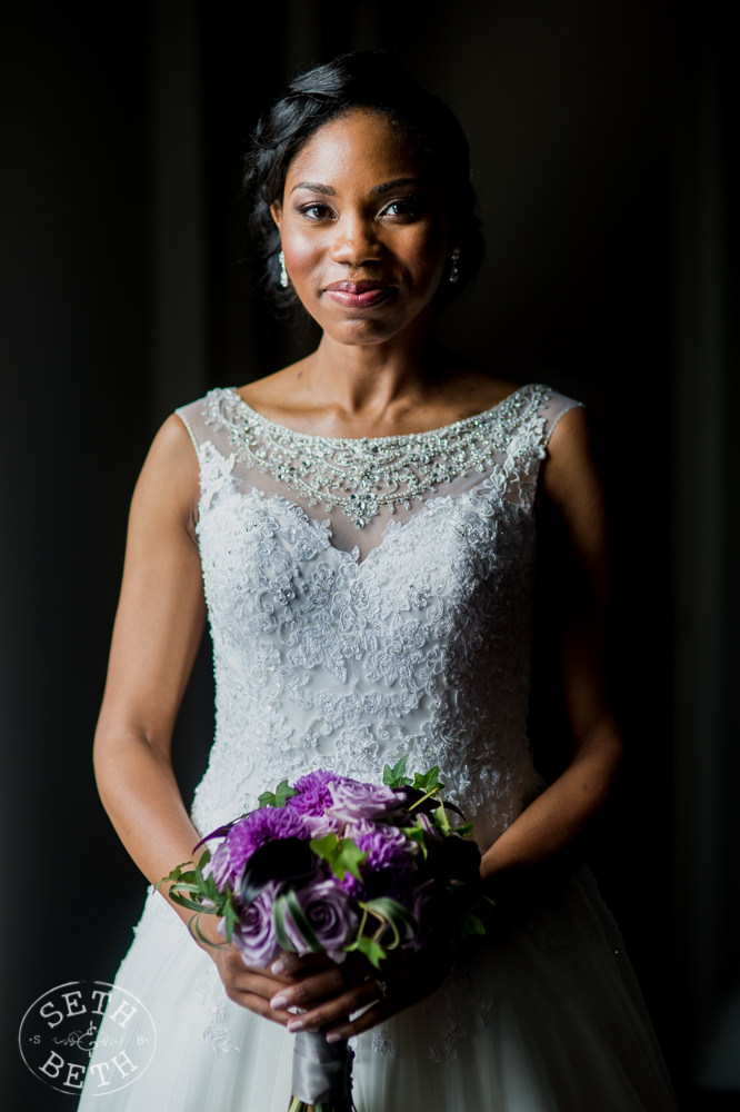 Columbus Ohio Bridal Portrait  at the Athletic Club Columbus