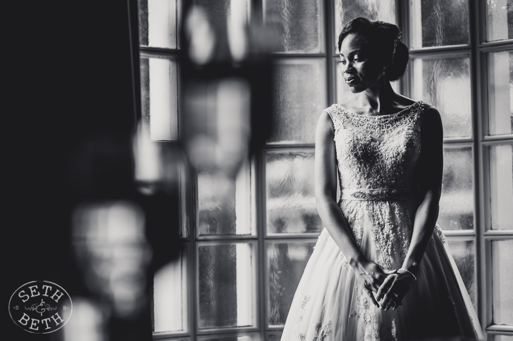 Columbus Ohio Bridal Portrait  at the Athletic Club Columbus