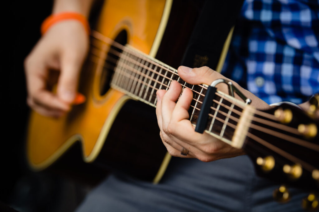 guitar at Grove City Wedding Venue