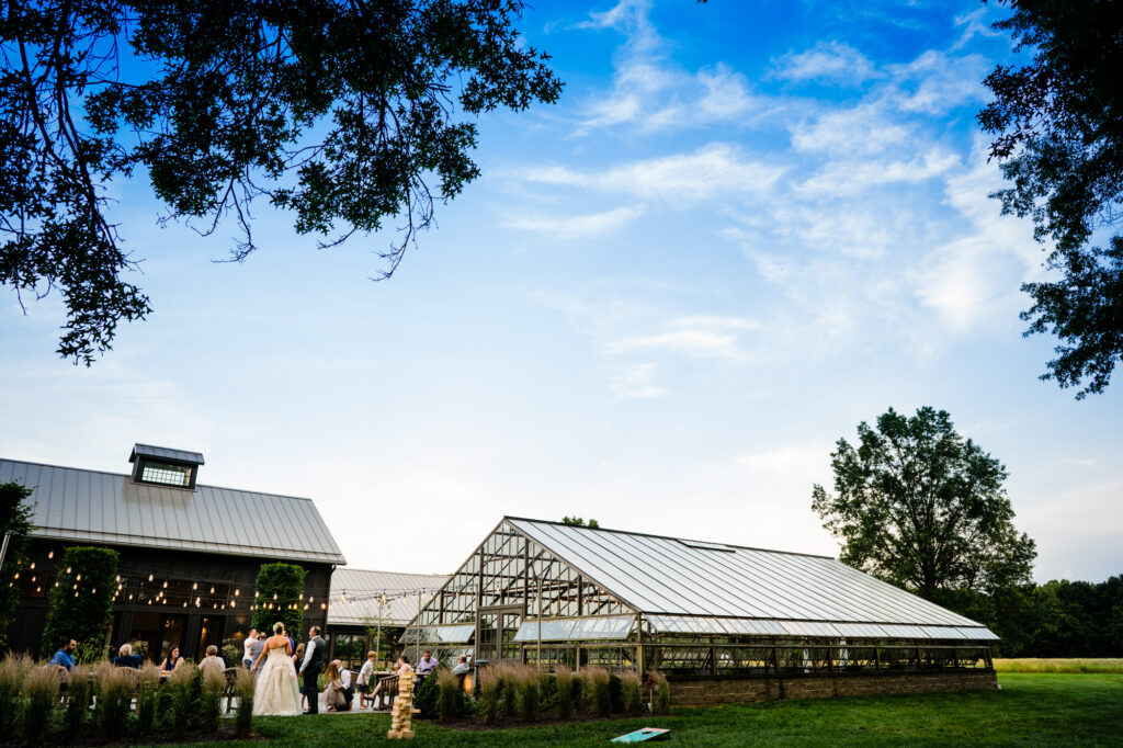 reception at Oak Grove Jorgensen Farms