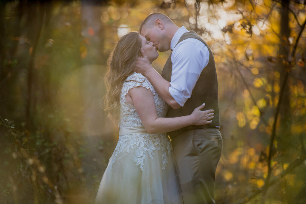 Hocking Hills Intimate Wedding