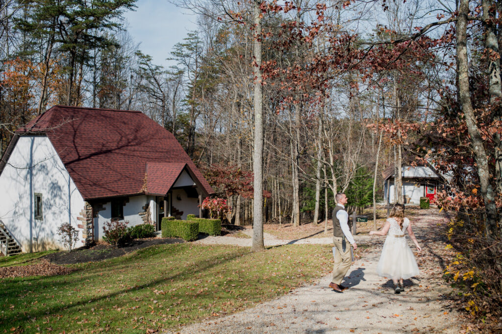 Hocking Hills Intimate Wedding