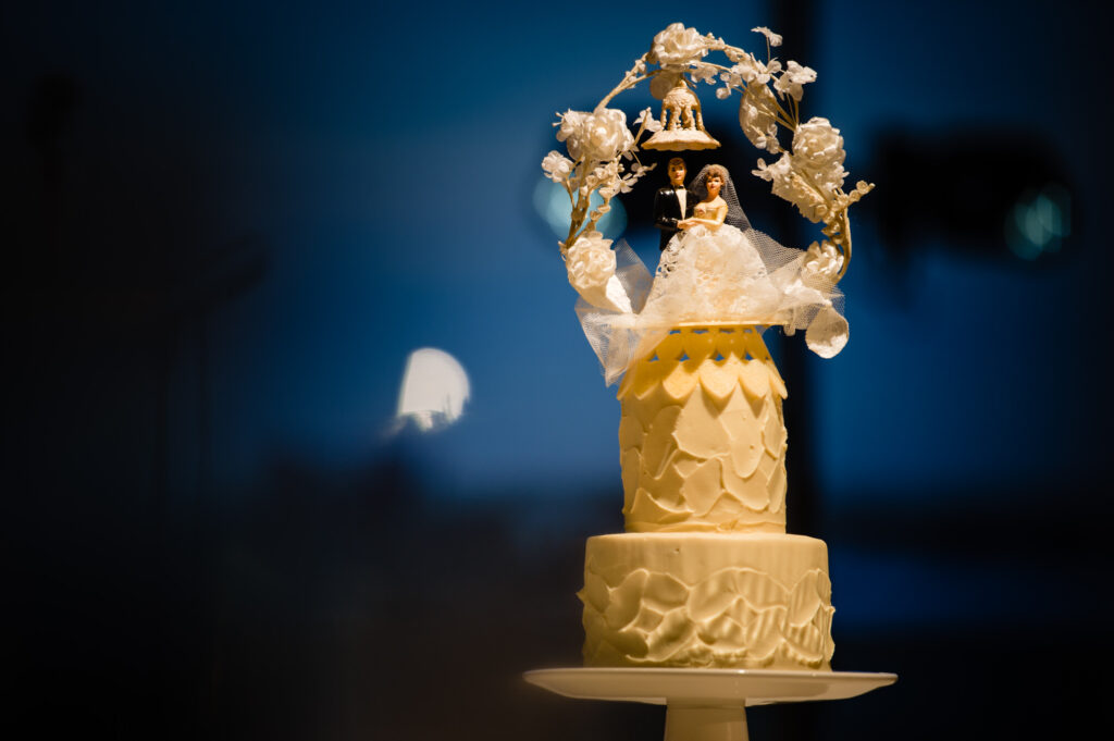 cake at Columbus Art Museum Wedding