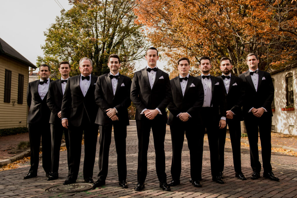 groomsmen at Columbus Ohio Westin Wedding