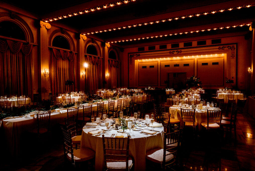 reception venue at columbus ohio westin wedding