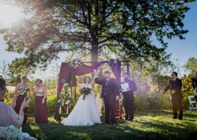 Columbus Wedding Photographers at Jorgensen Farms Historic Barn