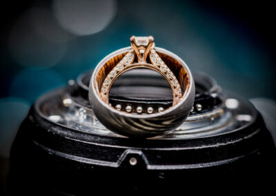 Columbus Wedding Photographers at Jorgensen Farms Historic Barn Ring Shot