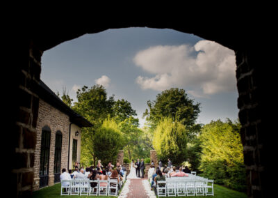 ceremony at Pinnacle Golf Club Wedding