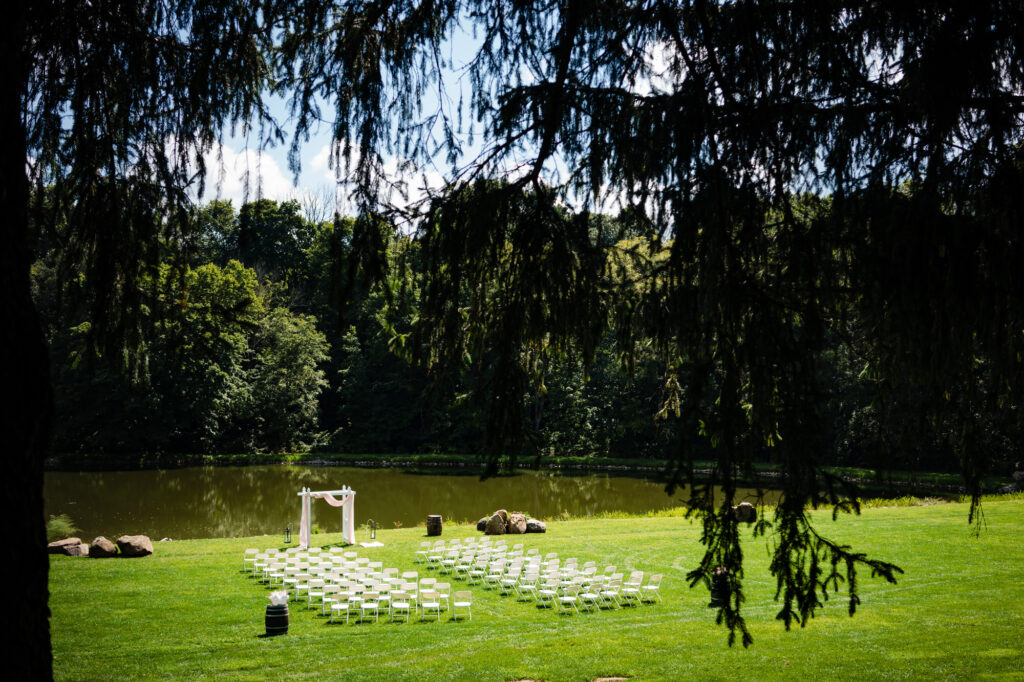 ceremony setting