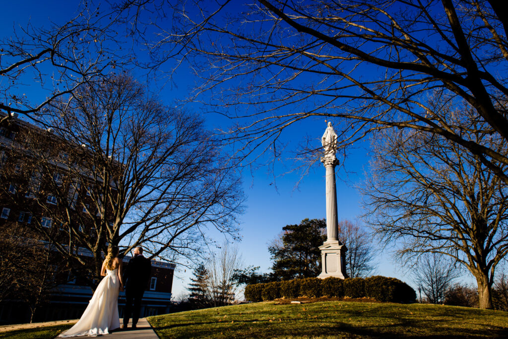 A wedding at The University of Dayton and The Steam Plant in Dayton Ohio