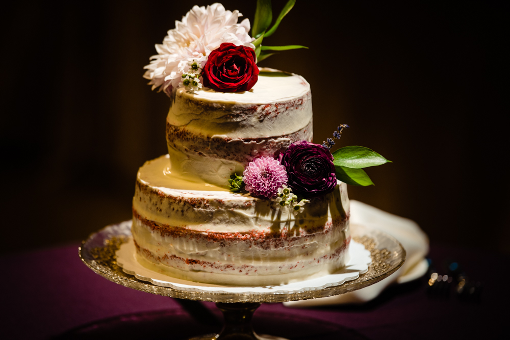 cake  Spring Wells Barn Wedding