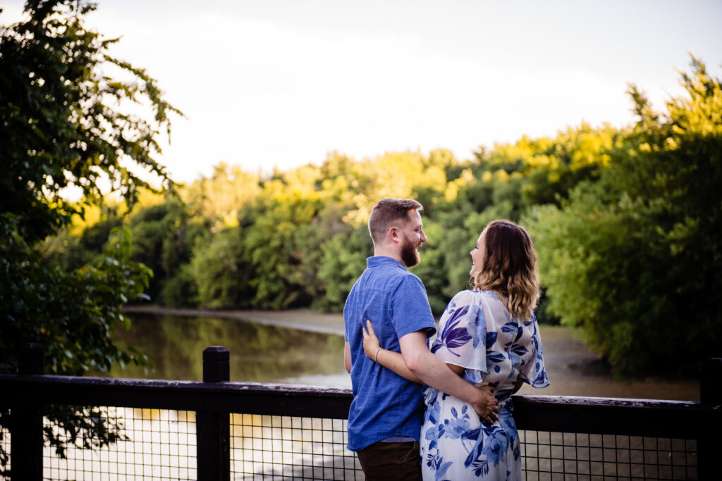 Scioto Mile Engagement Session