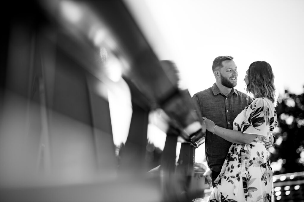 Scioto Mile Engagement Session