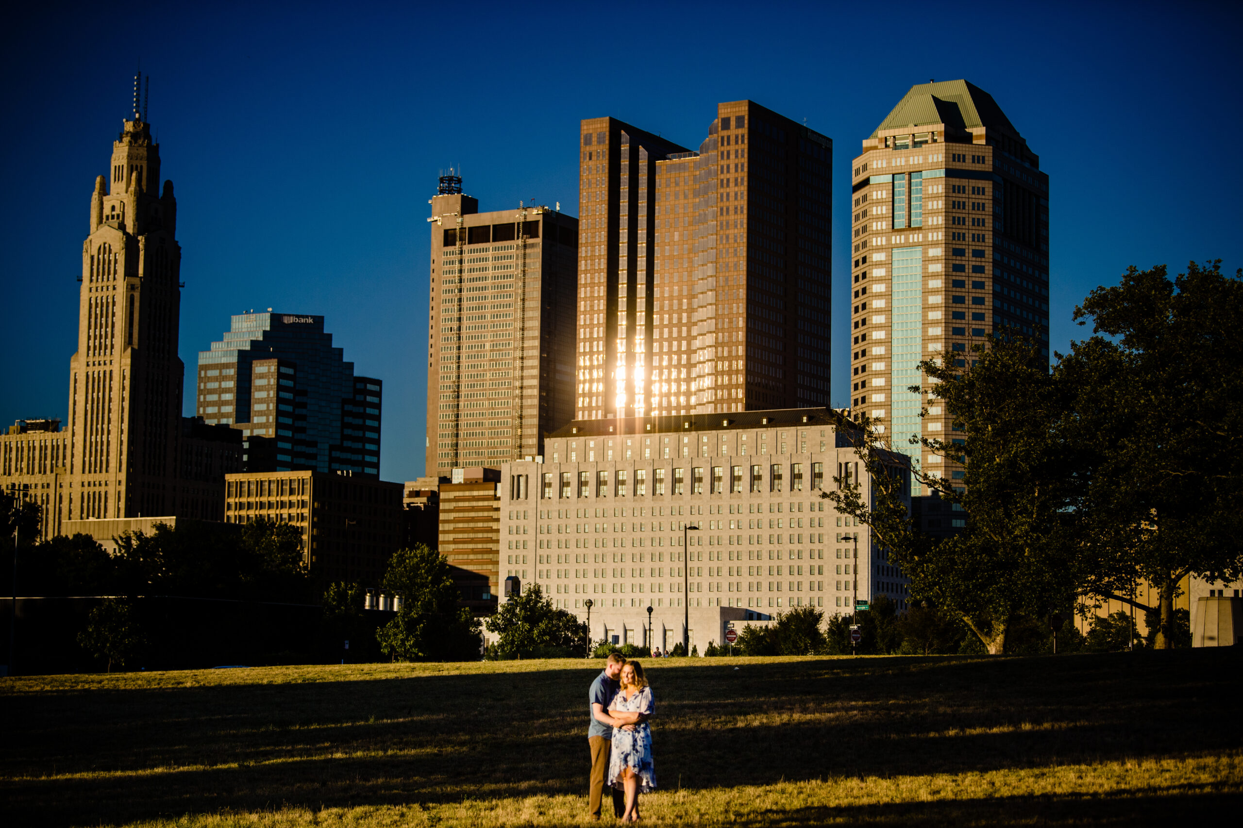 Scioto Mile Engagement Shoot Recap