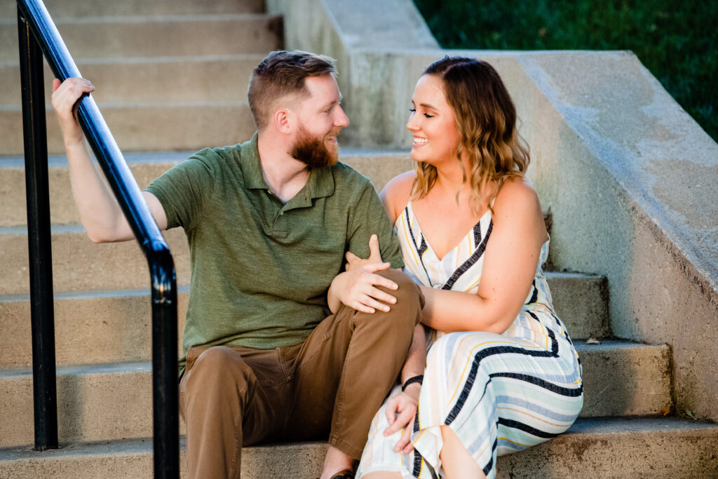 Scioto Mile Engagement Session