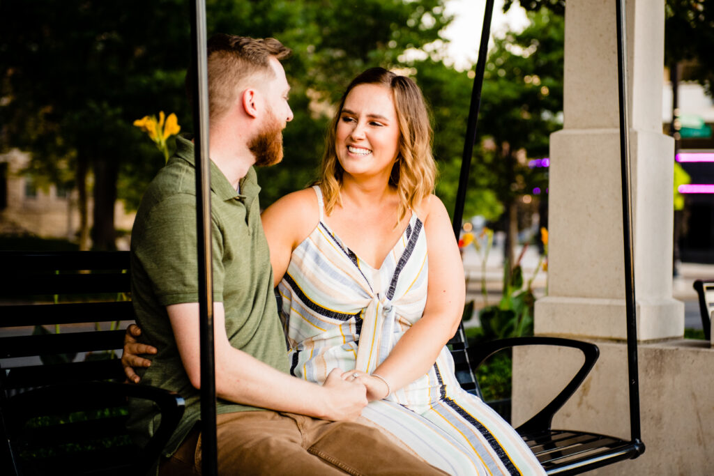 Scioto Mile Engagement Session