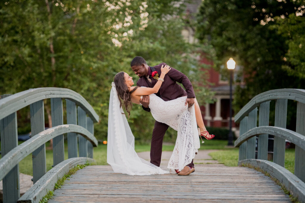 Intimate German Village Wedding