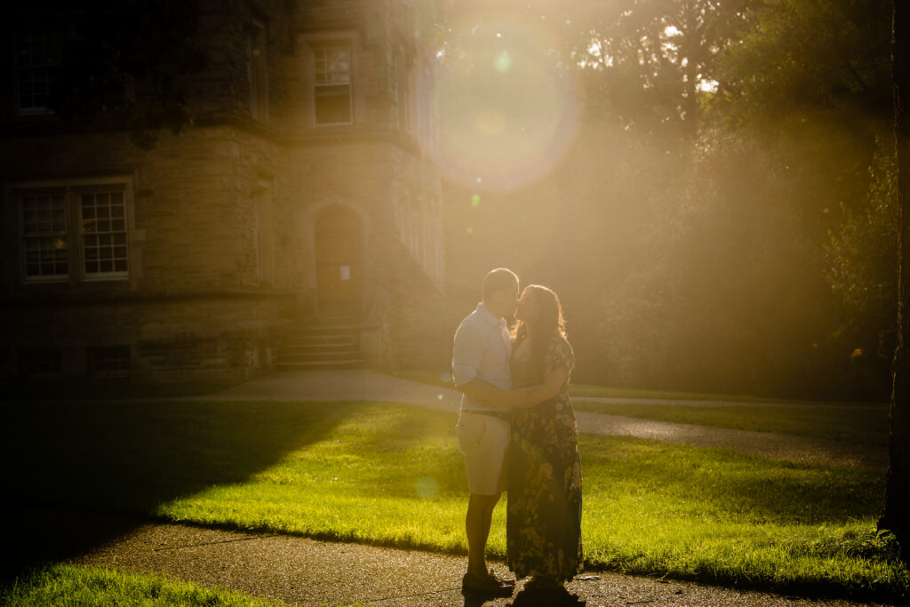 Kenyon College Engagement Photographer