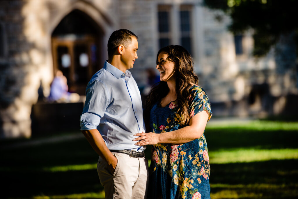 Kenyon College Engagement Photographer