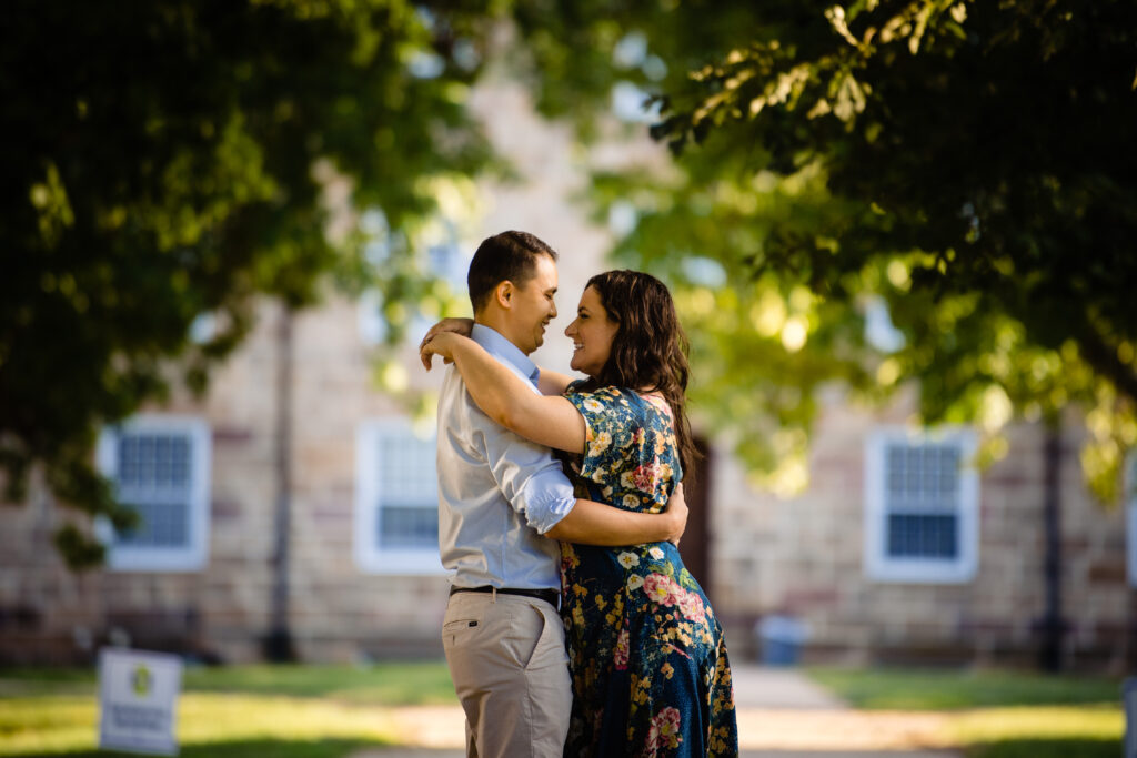 Kenyon College Engagement Photographer