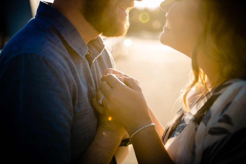 Planning for sunset portraits