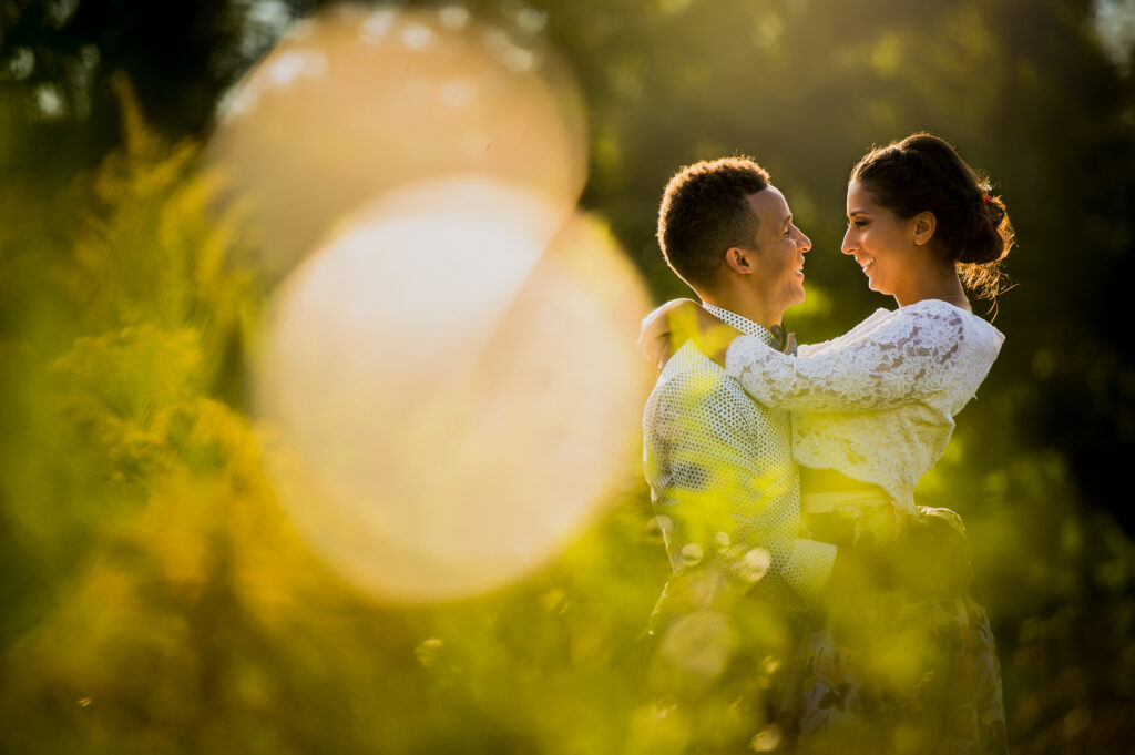 Planning for sunset portraits