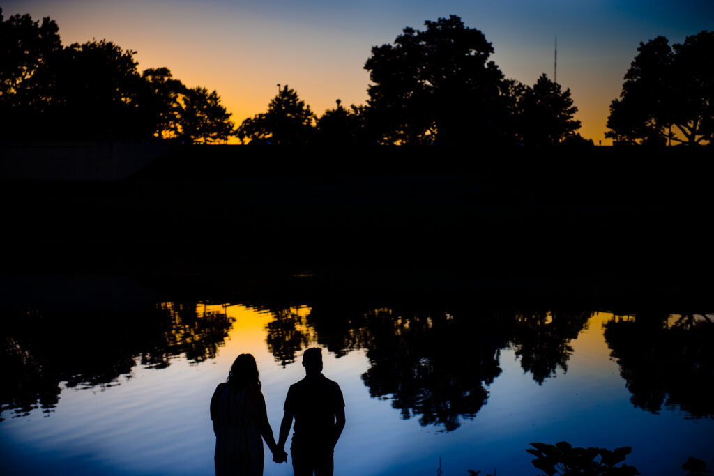 Planning for sunset portraits