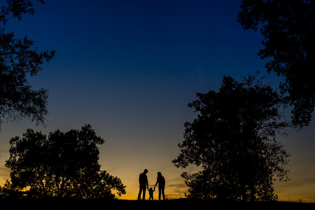 Planning for sunset portraits