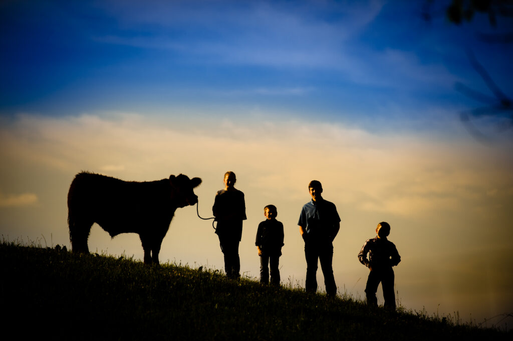 Planning for sunset portraits