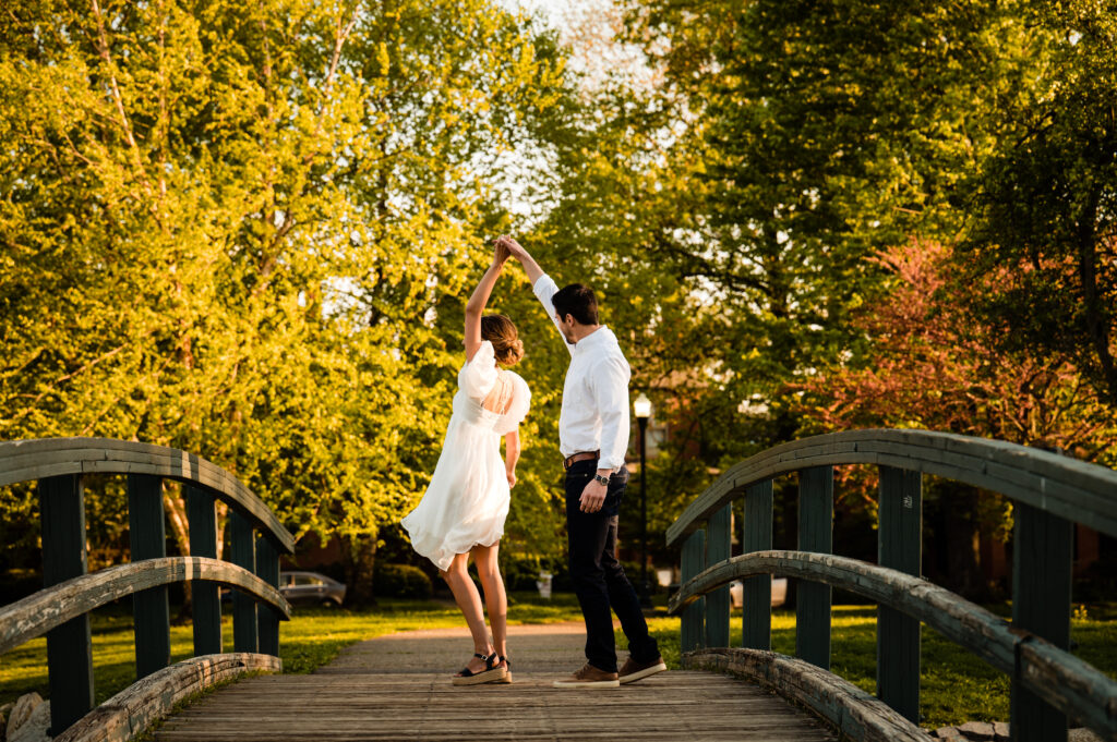 German Village Engagement Photos