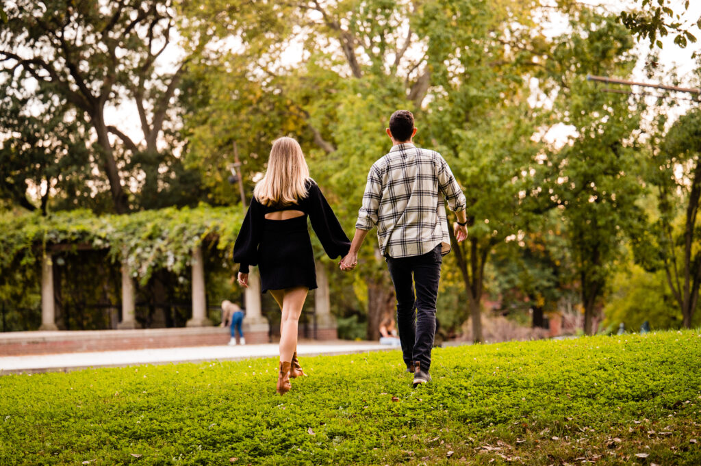 How to pan for your engagement shoot