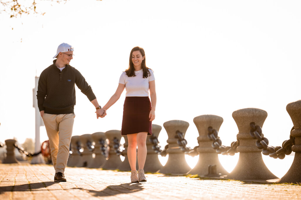 Downtown Cleveland Engagement Photos