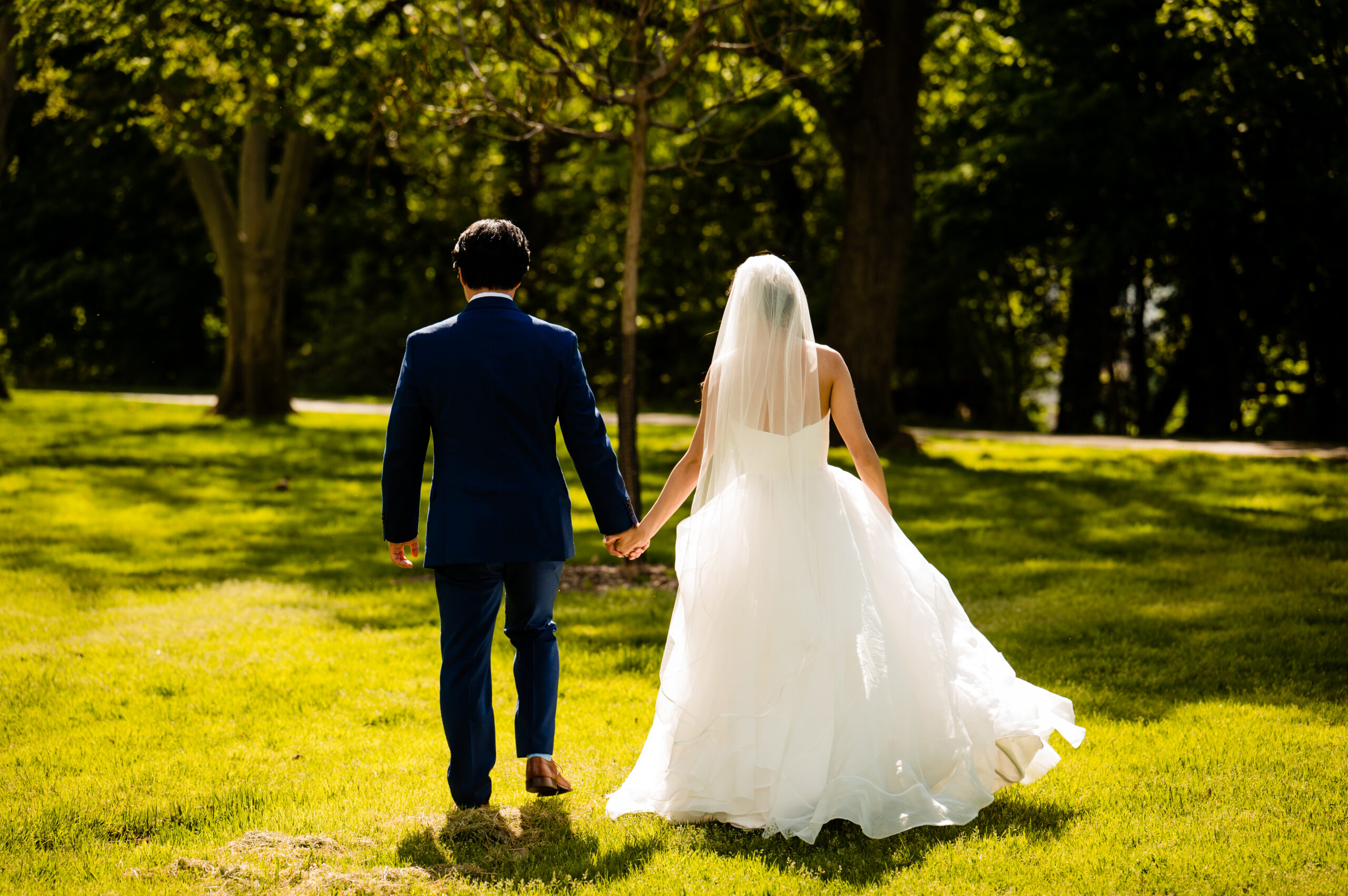 couple holding hands