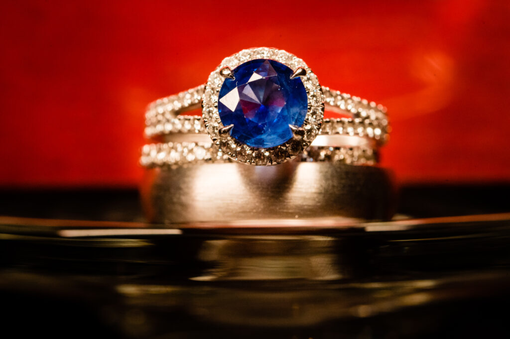 sapphire ring
