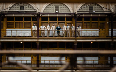 Cleveland Arcade Wedding Photos | Lyndsay & Eric