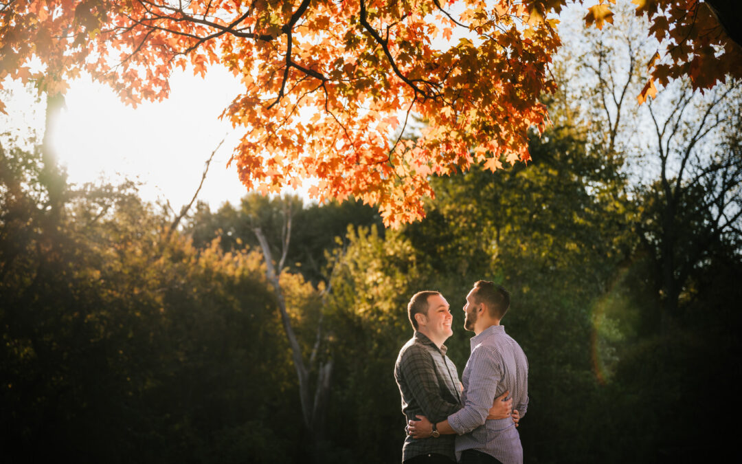 Jason & Nate’s Outdoor Engagement Photos