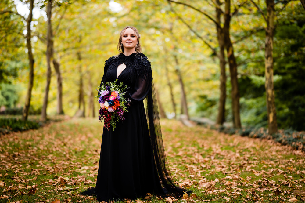 Black Wedding Dress