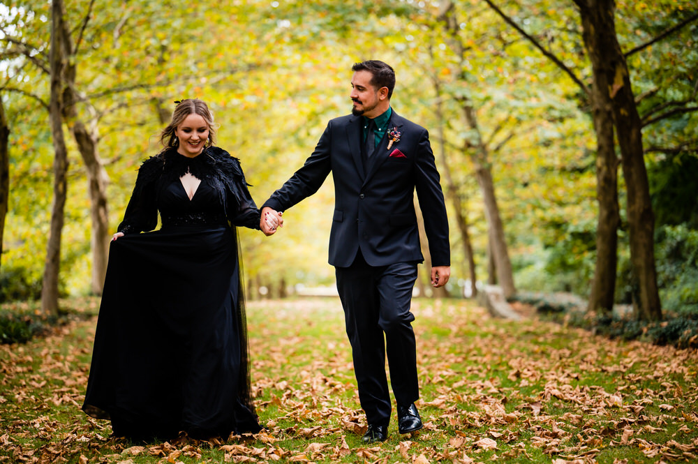 Black Wedding Dress