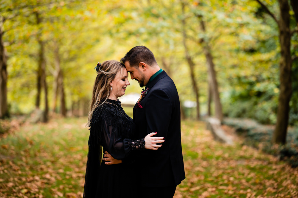 Black Wedding Dress