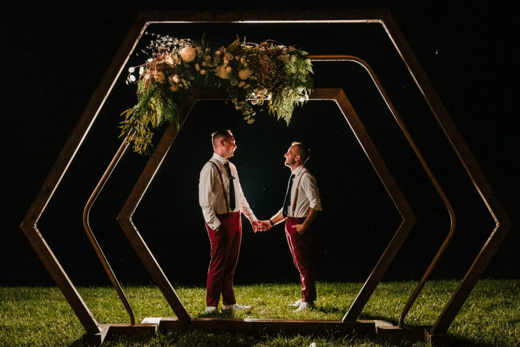 Hocking Hills Scenic Wedding