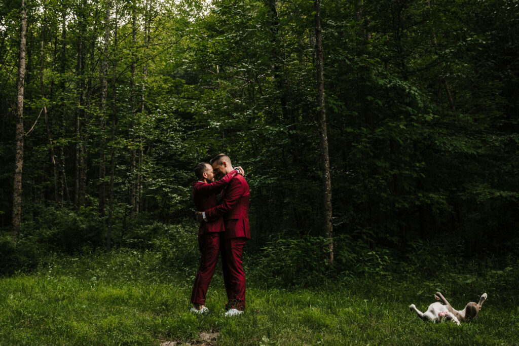 Hocking Hills Scenic Wedding