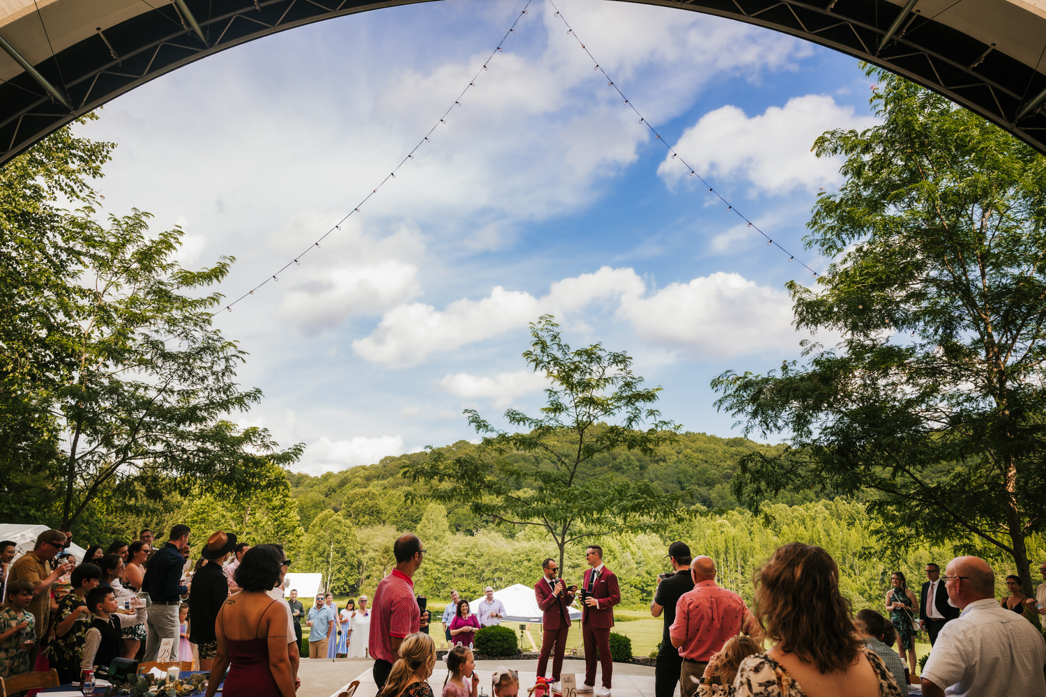 Hocking Hills Scenic Wedding
