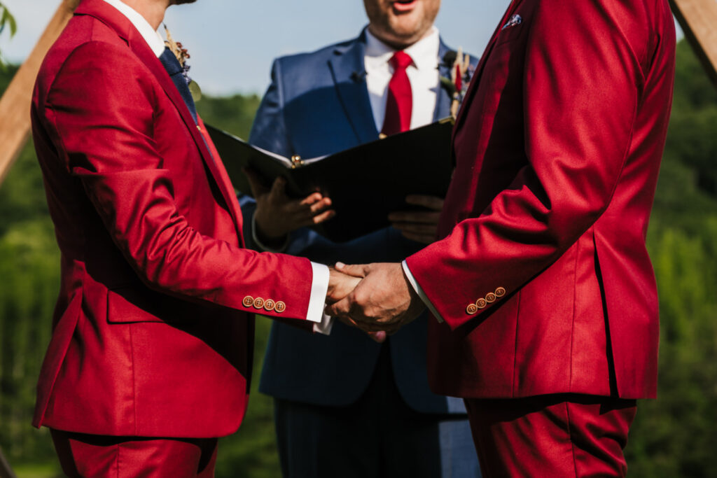 Hocking Hills Scenic Wedding