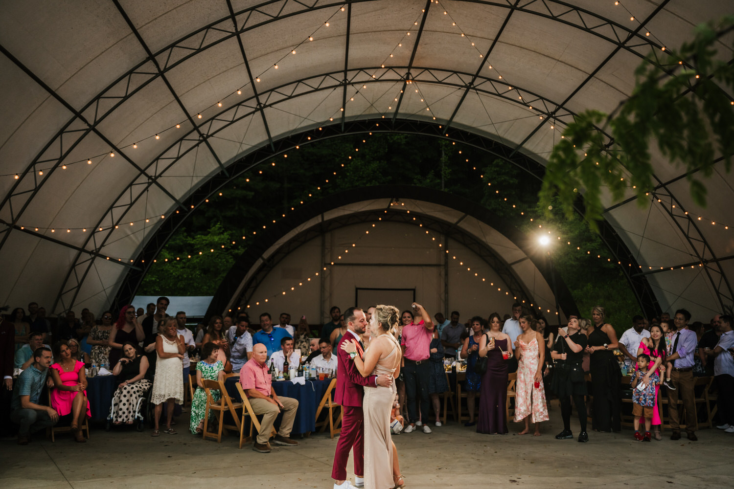 Hocking Hills Scenic Wedding