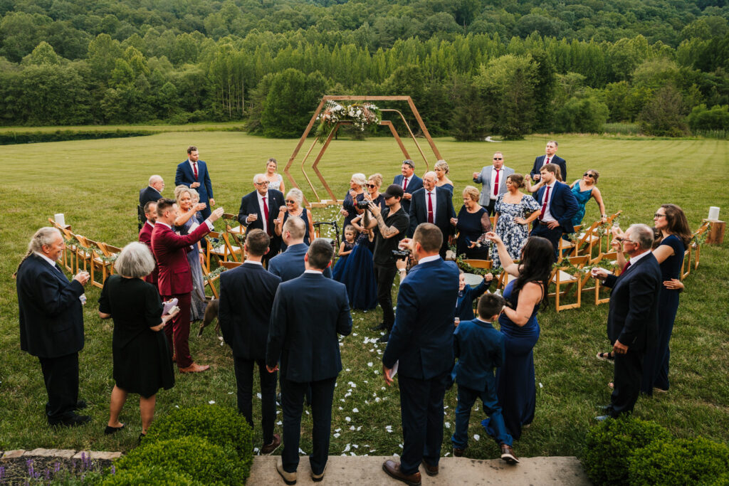 Hocking Hills Scenic Wedding