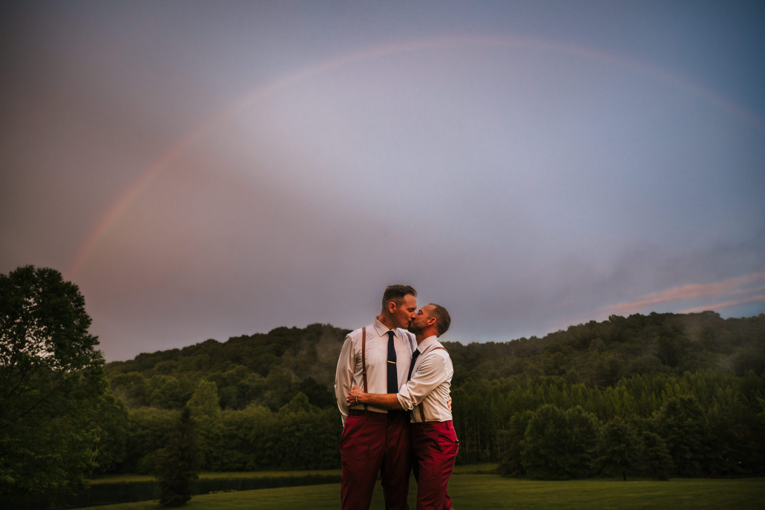 Hocking Hills Scenic Wedding