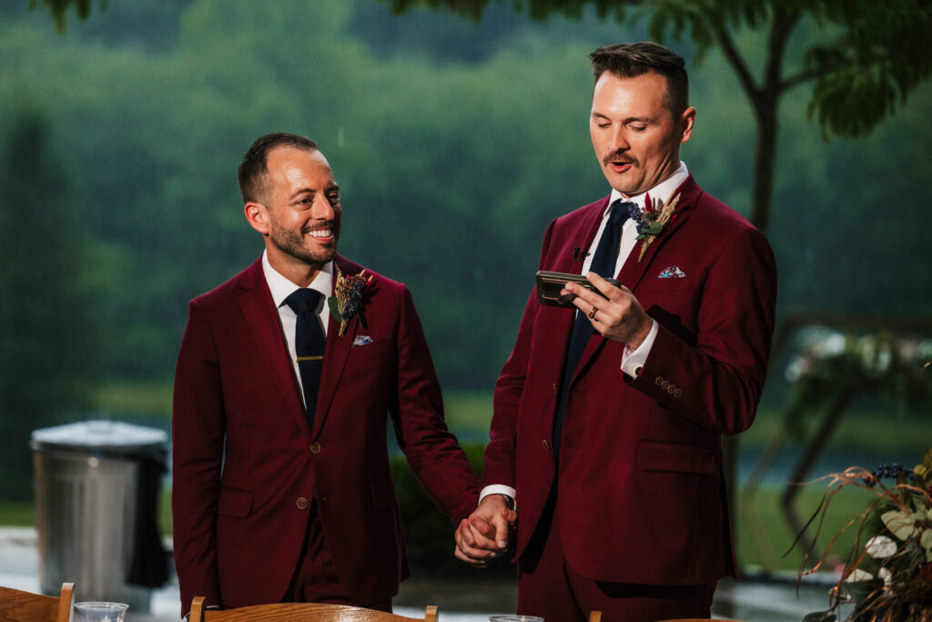 Hocking Hills Scenic Wedding